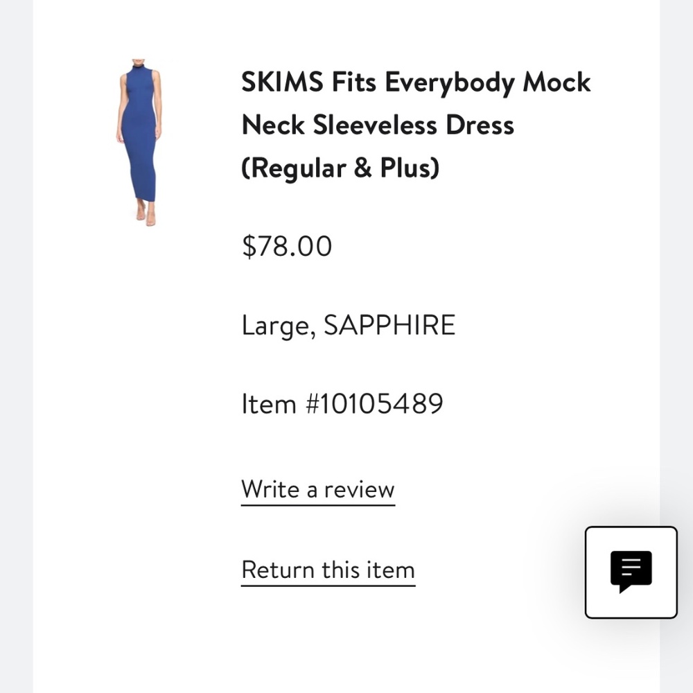 SKIMS dress